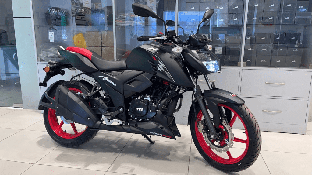 TVS Apache RTR 160 4V में अब और भी ज्यादा दम, कीमत और फीचर्स देखकर खुश हो जाएंगे आप