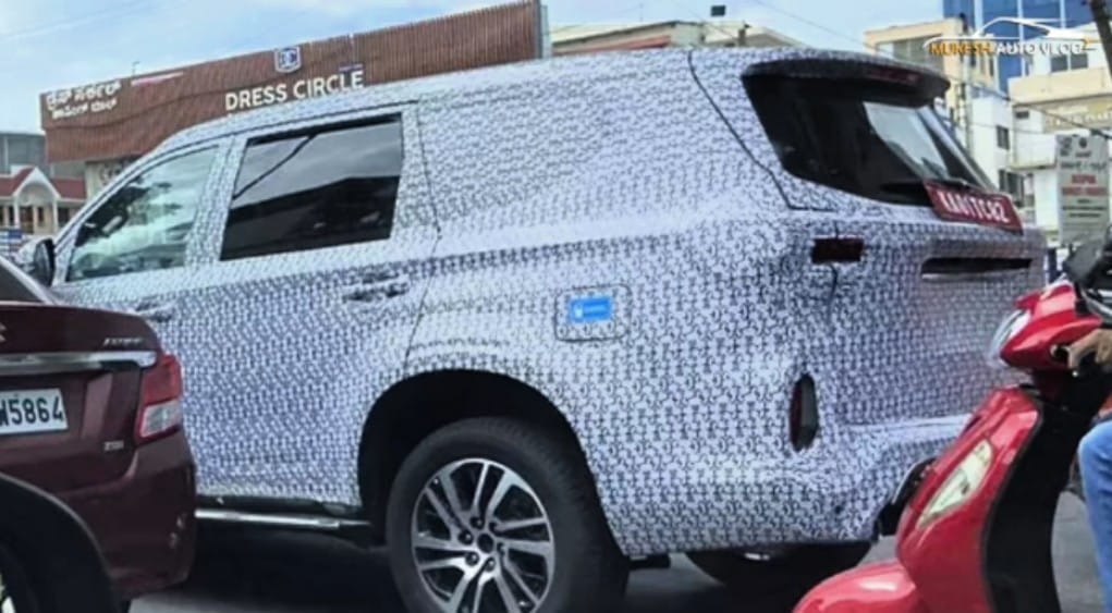 New MG Gloster Facelift