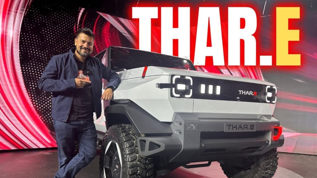Electric Thar : इस दिन लॉन्च, 800 KM की रेंज, 140KM/H घंटे की स्पीड, सबसे कम कीमत… 1 Electric Thar