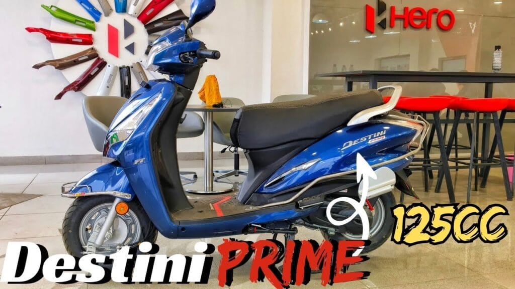 Honda Activa की दुनिया में धमाल मचाने और अपने दमदार माइलेज से तहलका मचाने आ गया, Hero का ये शानदार स्कूटर 2 Hero Destini Prime