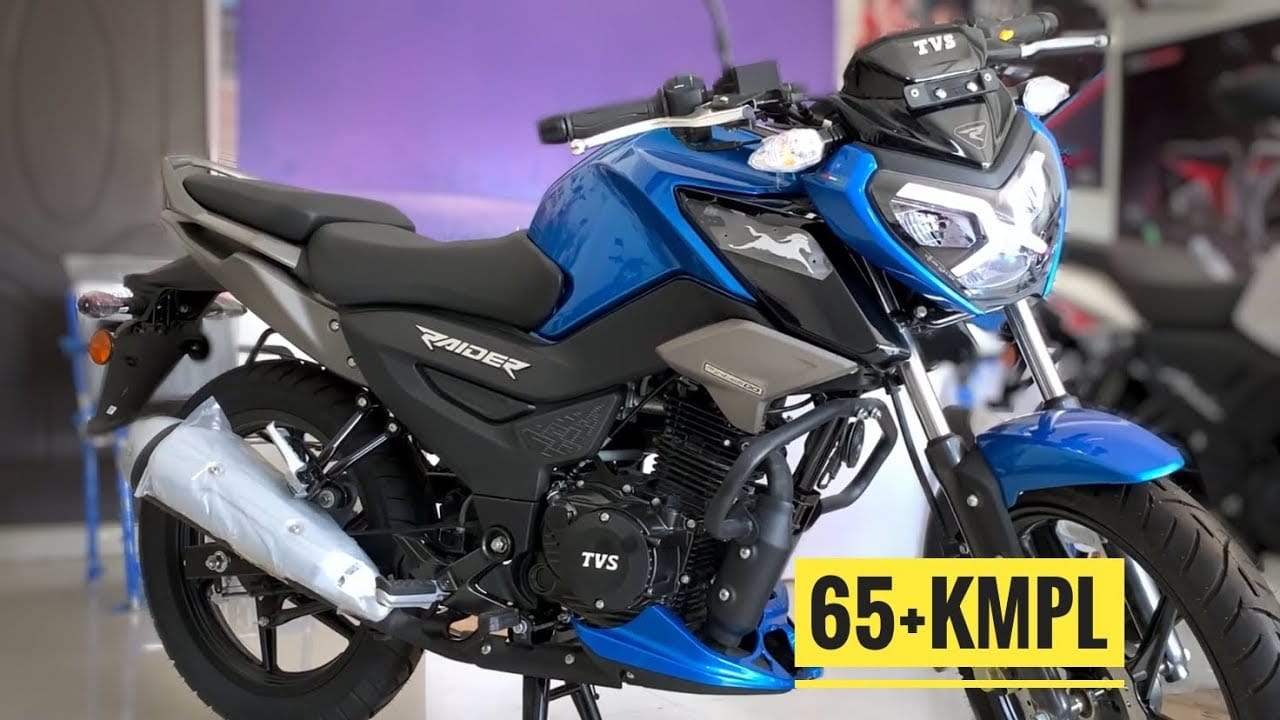 New TVS Raider 125 Bike