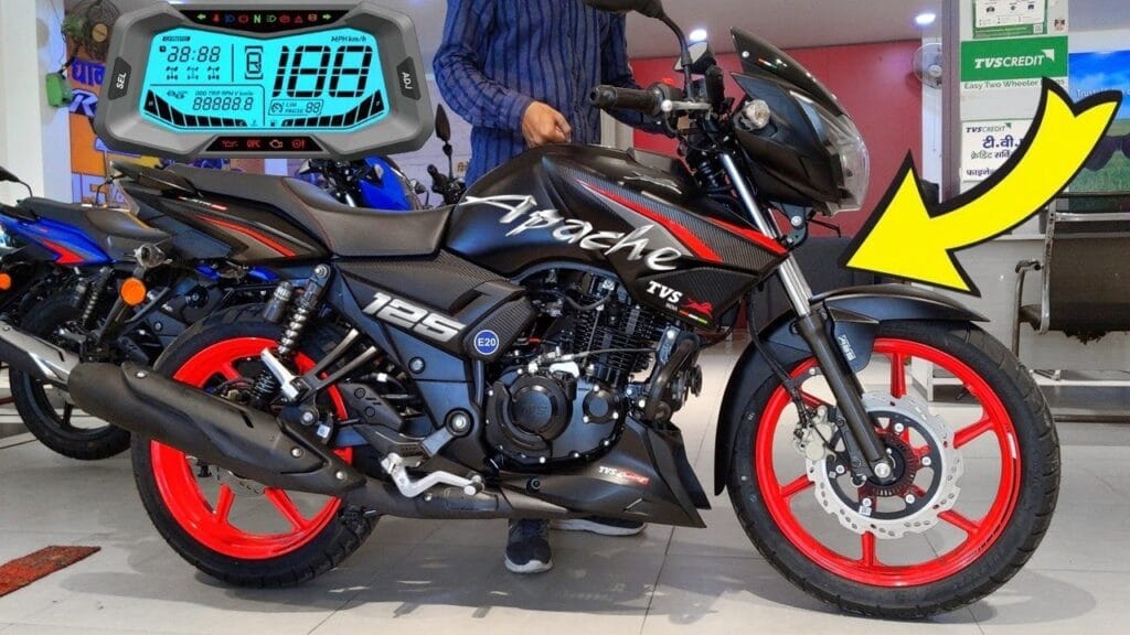 TVS कंपनी जल्द ही अपनी नई बाइक TVS Apache 125 2V लॉन्च करेगी, जानिए इस बाइक की कीमत और माइलेज 1 TVS Apache 125 2V