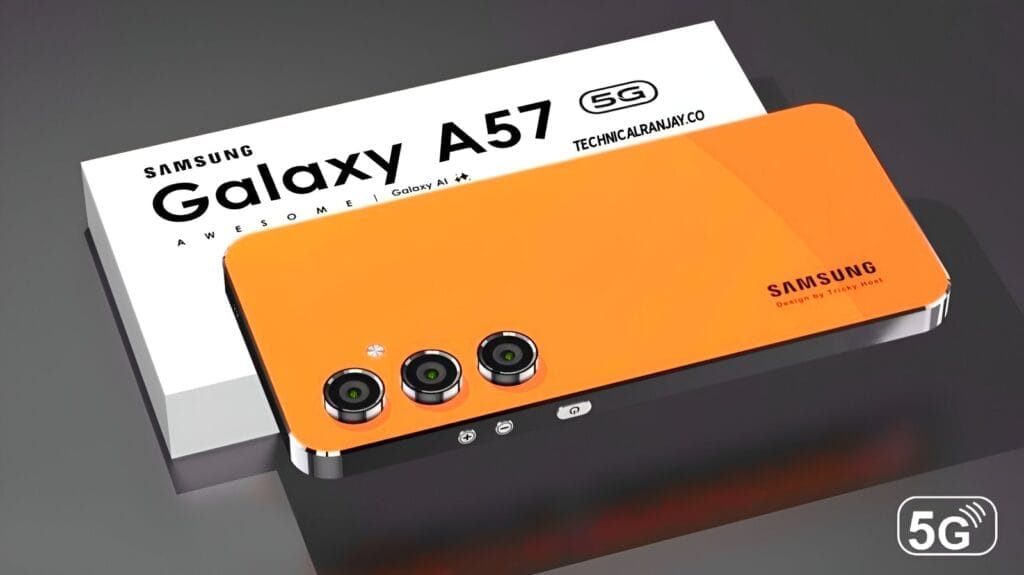 Samsung A57 5G Smartphone: Samsung's 300MP camera with 7000mAh battery phone 1 Samsung Galaxy A57 5G