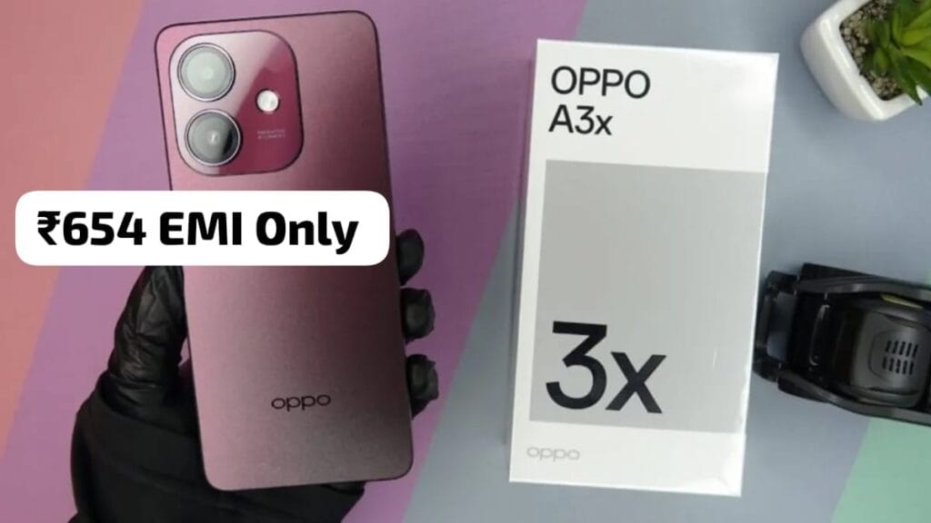 मात्र ₹654 की EMI पर घर लाएं, 120Hz रिफ्रेश रेट और 5100 mAh बैटरी वाली Oppo A3X 5G स्मार्टफोन 1 Oppo A3X 5G
